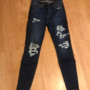 Womens AEO new high rise jegging